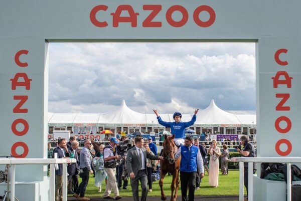 2D gantry at the Cazoo Derby