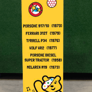 Merston sign used at Carfest event